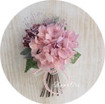 タイプで選ぶ/コサージュ/コサージュあじさい　ライトピンク　パープル